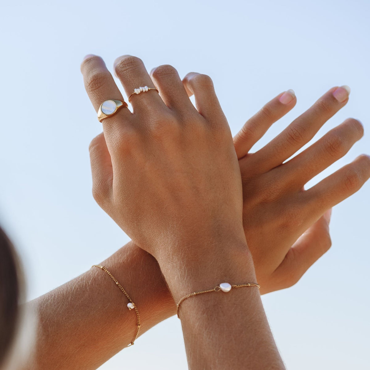 Mini Pearls Ring