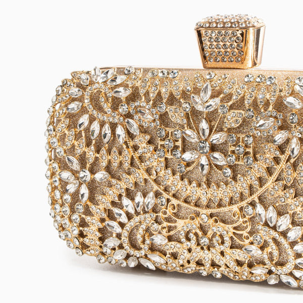 Luxurious Flower Clutch Bag