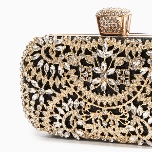 Luxurious Flower Clutch Bag