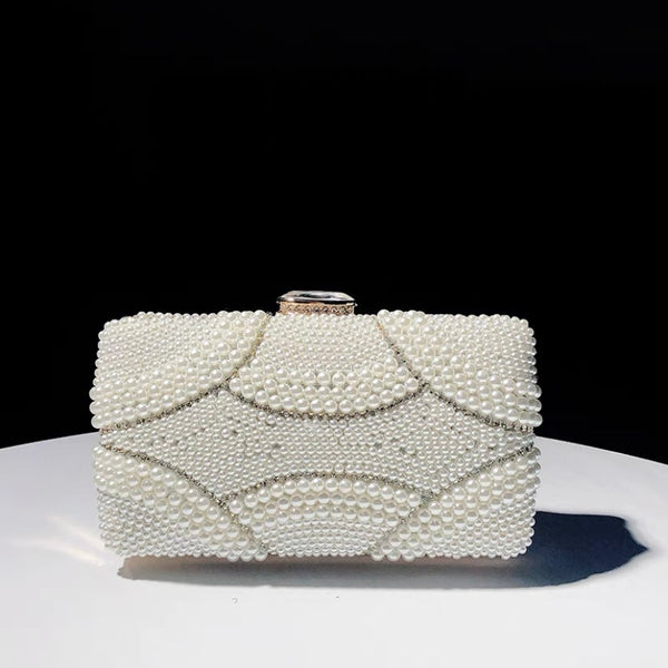 Violeta Pearl Clutch Bag