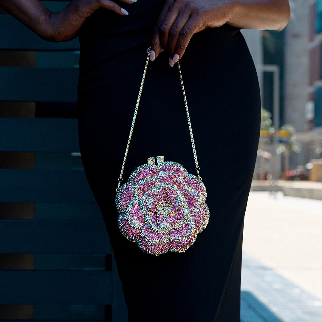 Jeline Flower Clutch Bag