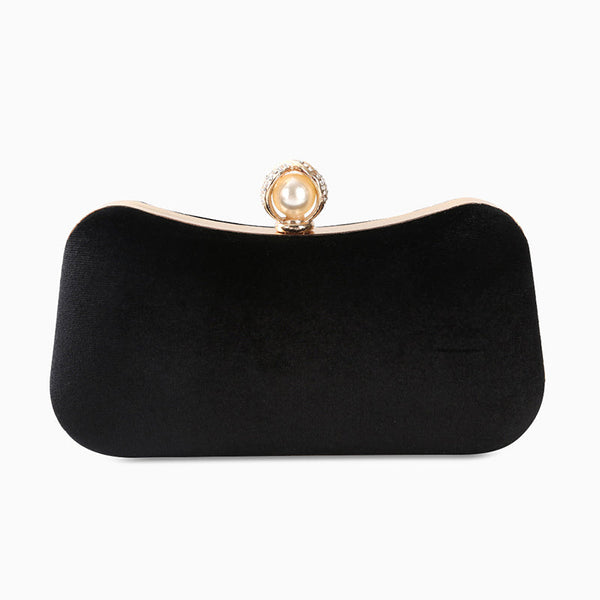 Megan Velvet Clutch Bag