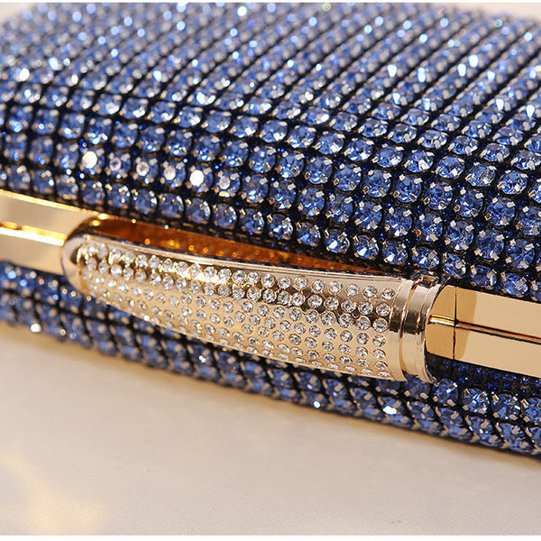 Sara Diamond Encrusted Clutch Bag