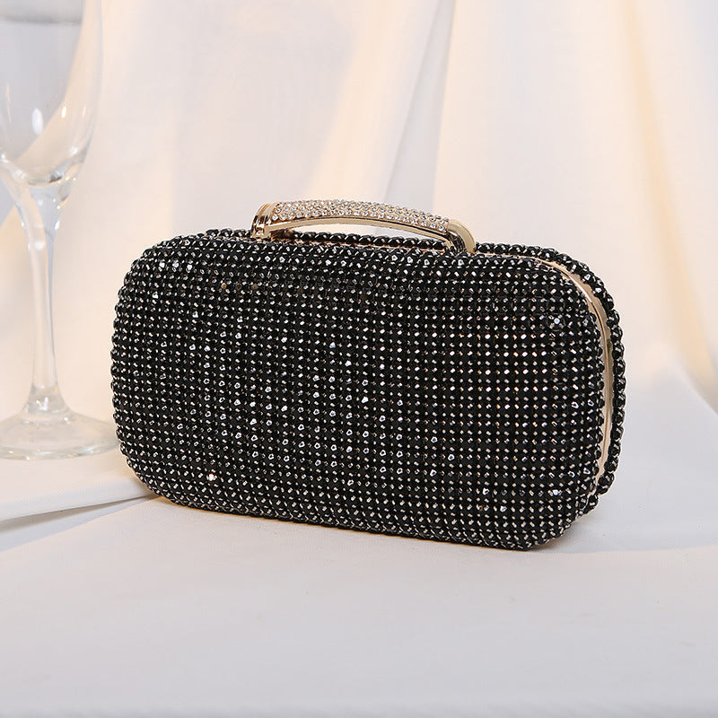 Sara Diamond Encrusted Clutch Bag