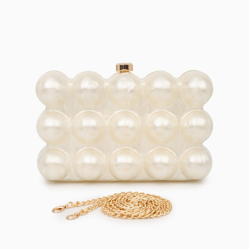 Lorraine Acrylic Clutch Bag