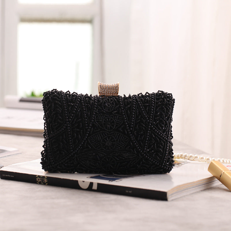 Kaia Luxury Beaded Clutch Bag