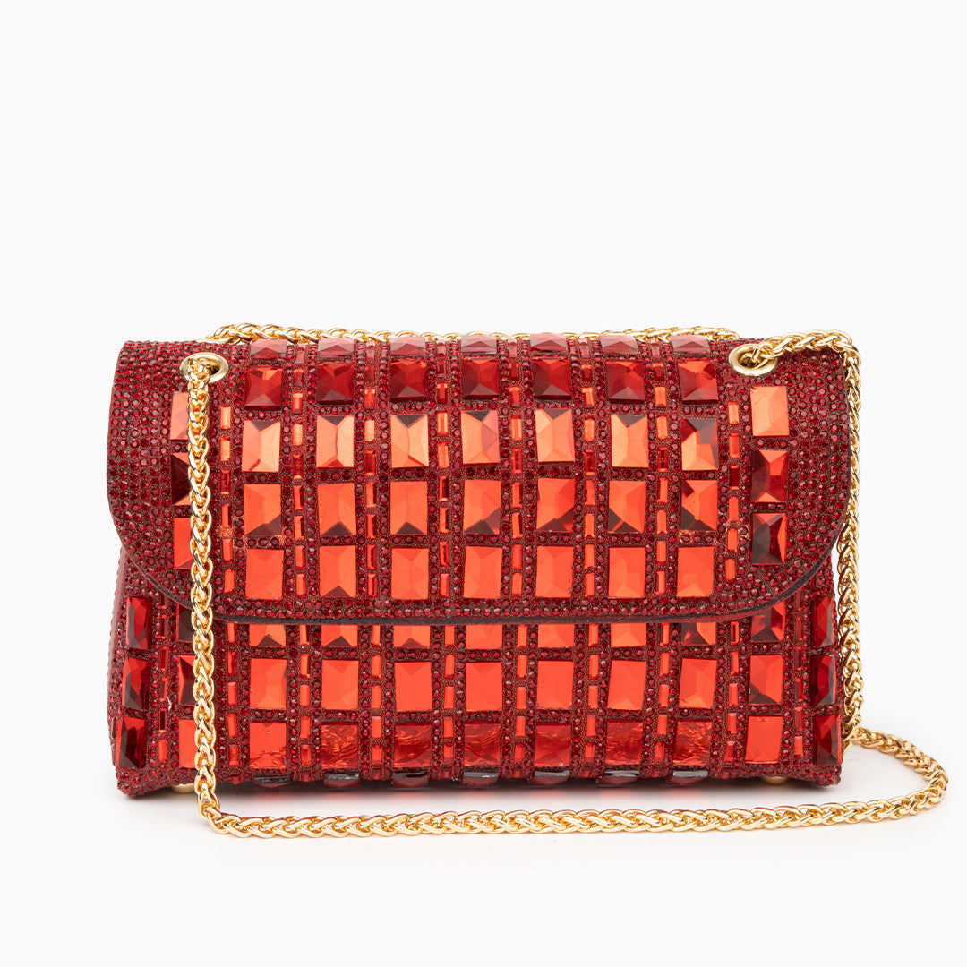 Ayesha Gemstones Clutch Bag