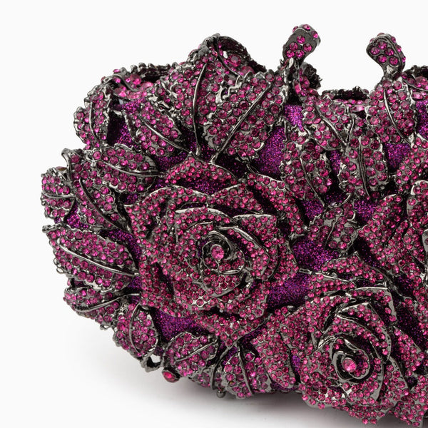 Cecilia Rose Clutch Bag - Purple