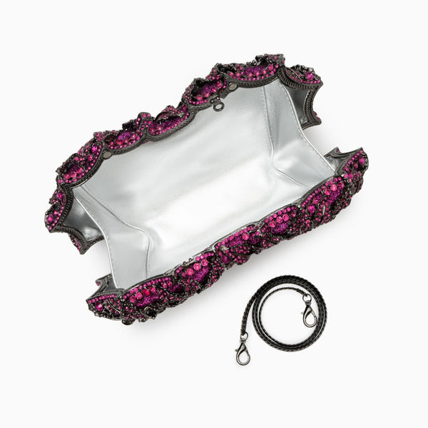 Cecilia Rose Clutch Bag - Purple