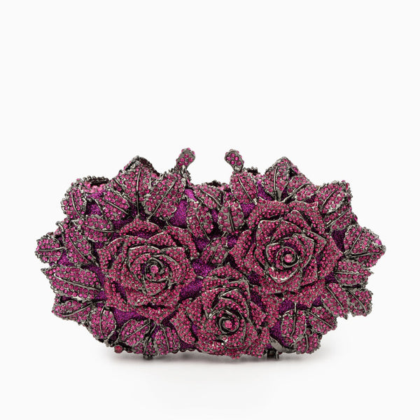 Cecilia Rose Clutch Bag - Purple