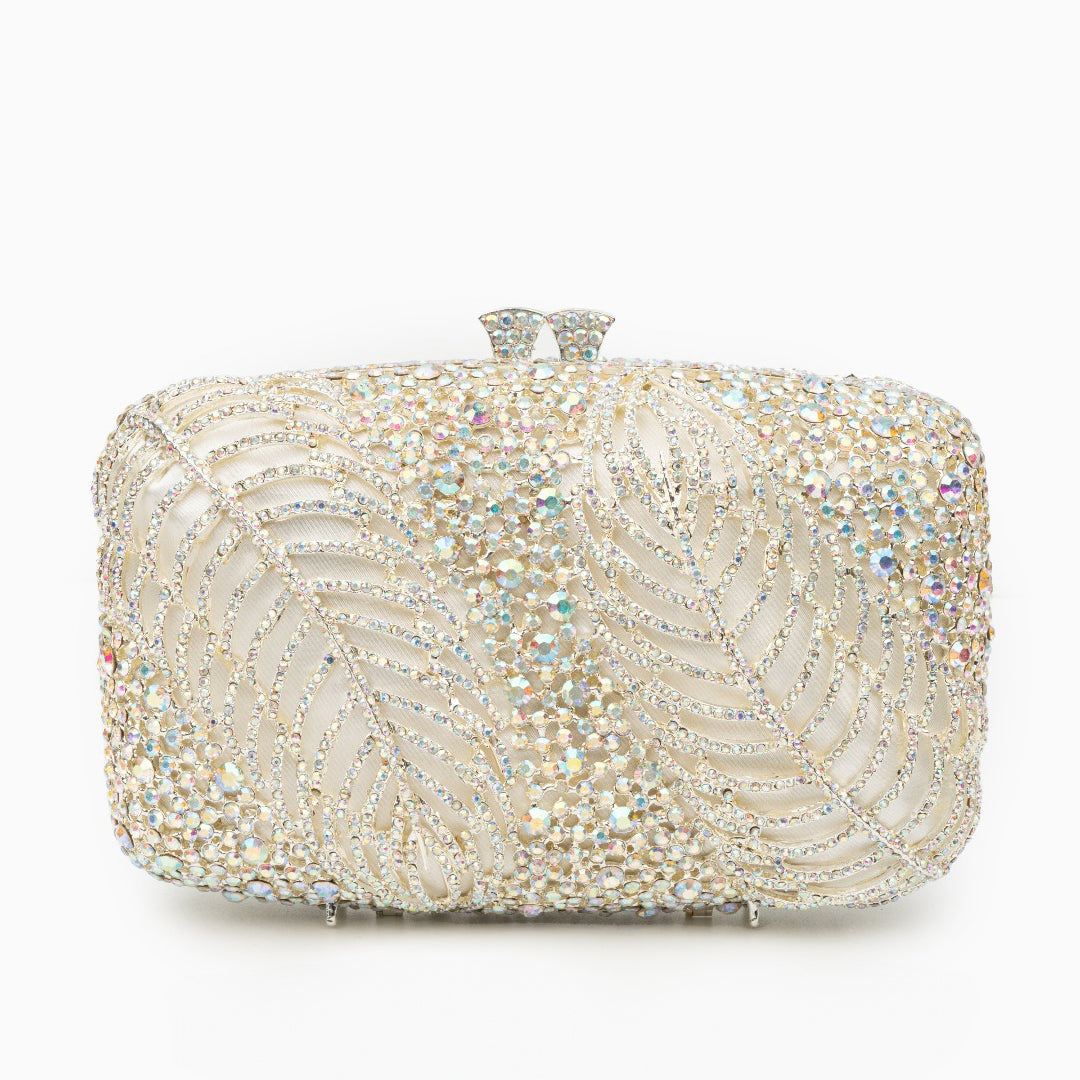 Sparkling Leaves Clutch Bag