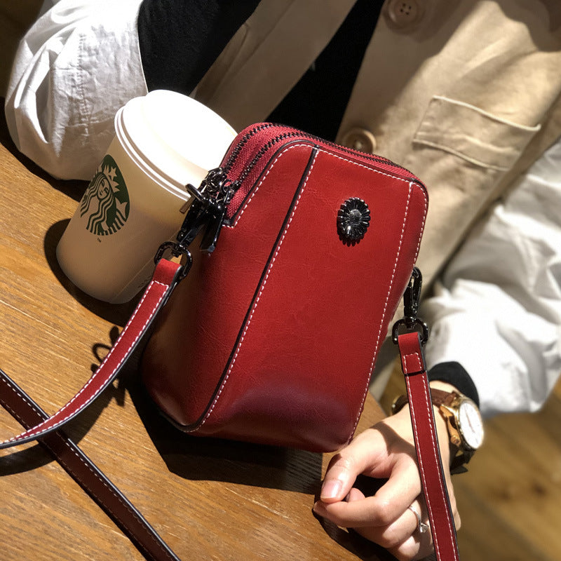 Irene Genuine Leather Crossbody Bag