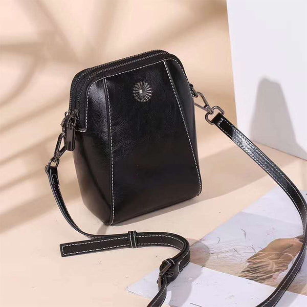 Irene Genuine Leather Crossbody Bag