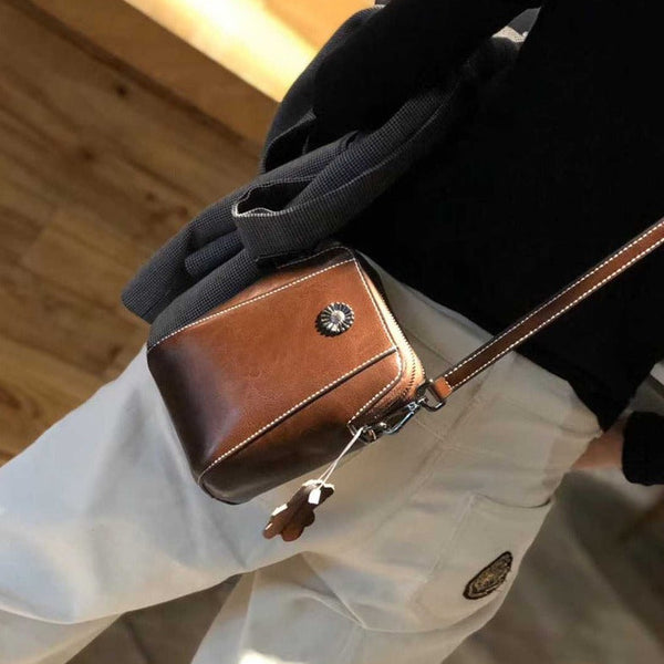 Irene Genuine Leather Crossbody Bag