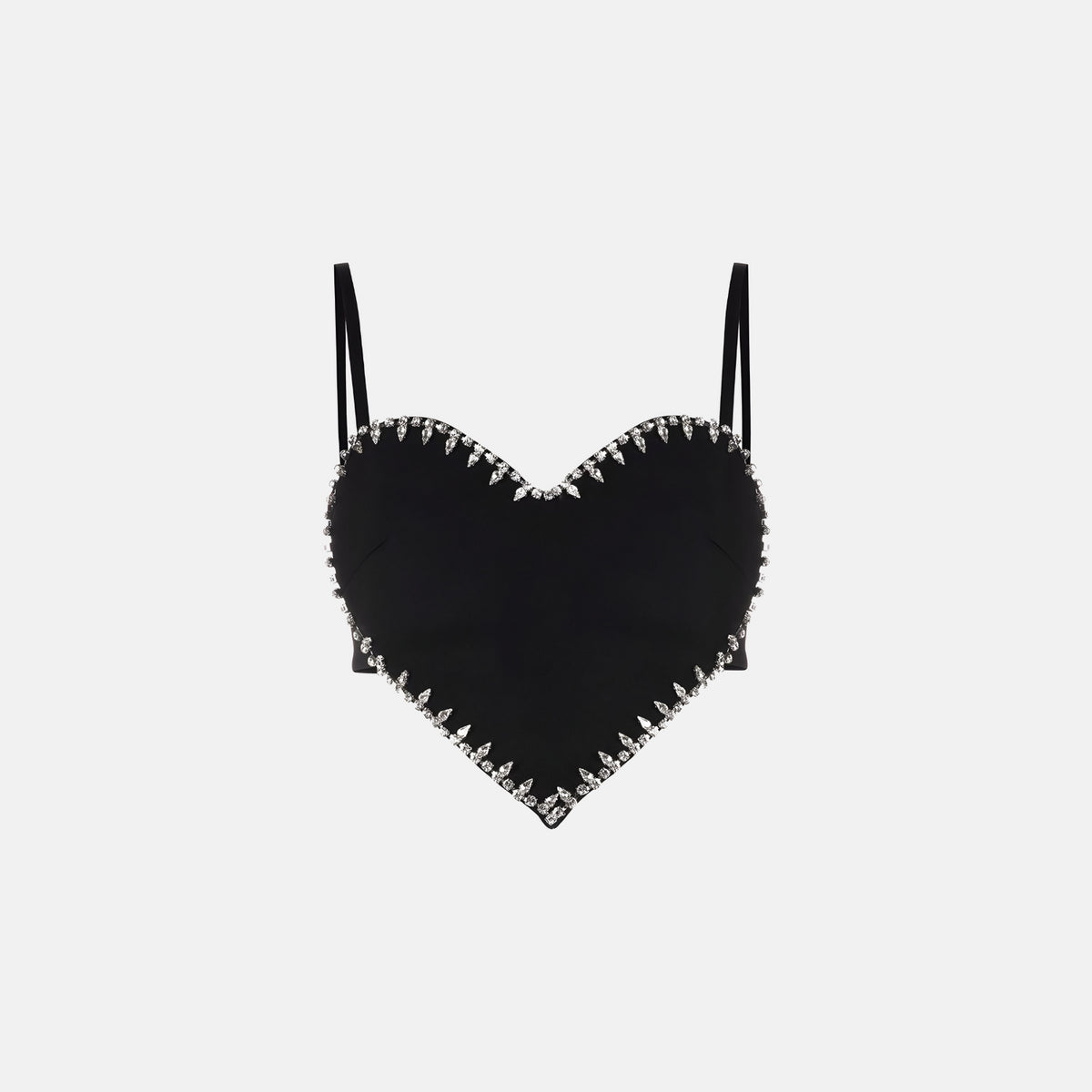 Top Heart Black