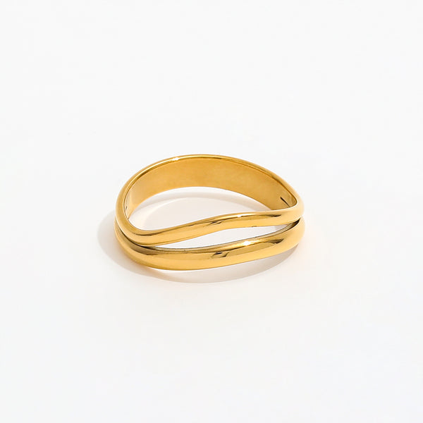 "Breeze" Double Ring