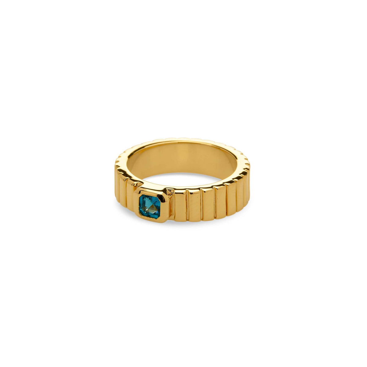 Chunky Emerald Ring