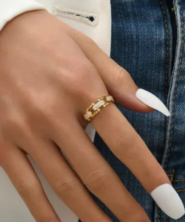 Anel de Ouro Chloé 2