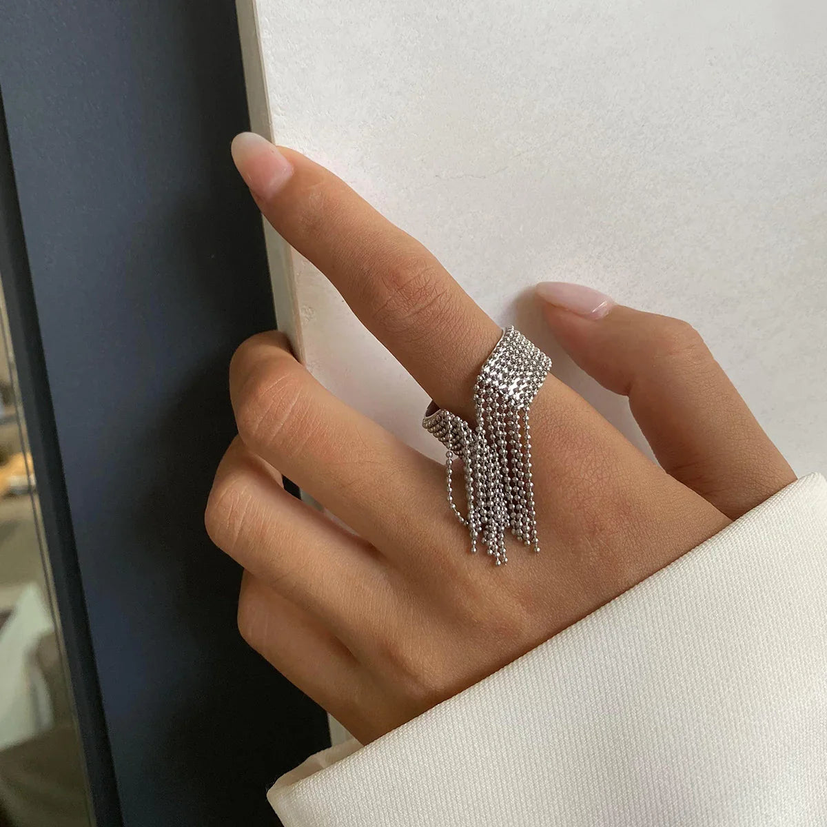 Anel de borla de ouro Krystelle 6