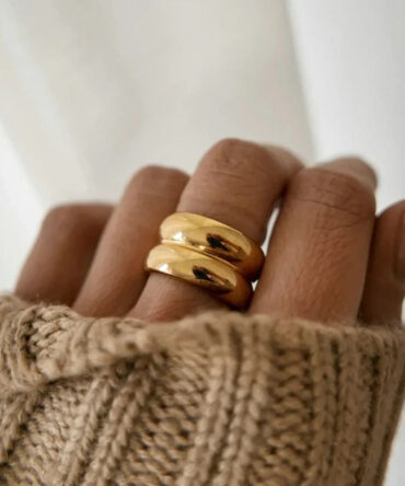 Anel Dourado Celular 2