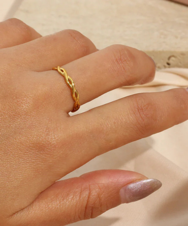 Anel de Ouro Keira 2