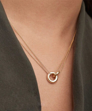 Colar de corrente de ouro Harper 2