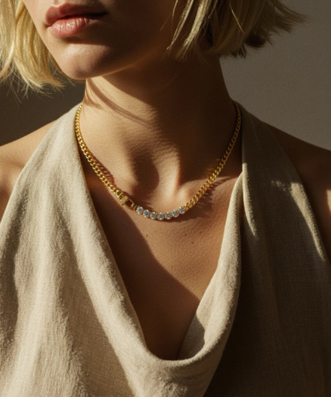 Colar de diamantes Maelle 2