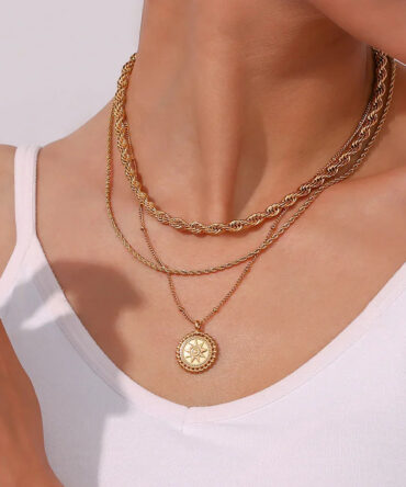 Pingente de Ouro Luz das Estrelas 2