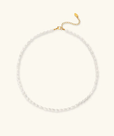 Gargantilha de pérolas de água doce Avaria