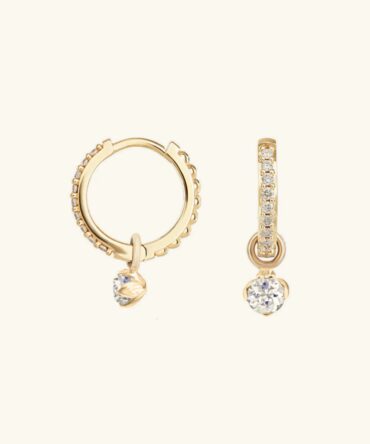 Argolas de diamante reversíveis Blake