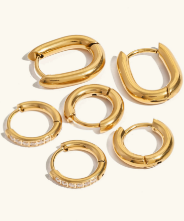 Pacote de argolas básicas Florielle 2