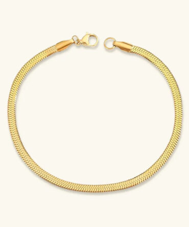 Pulseira Vida Gold Espinha de Peixe 1