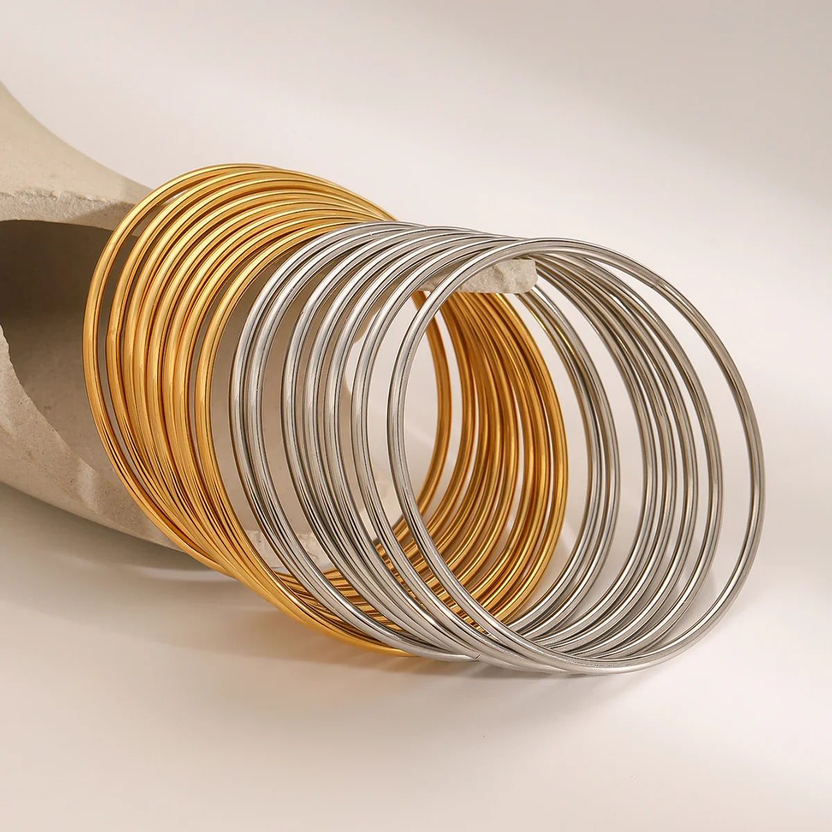 Conjunto de pulseira de ouro Shannon 8