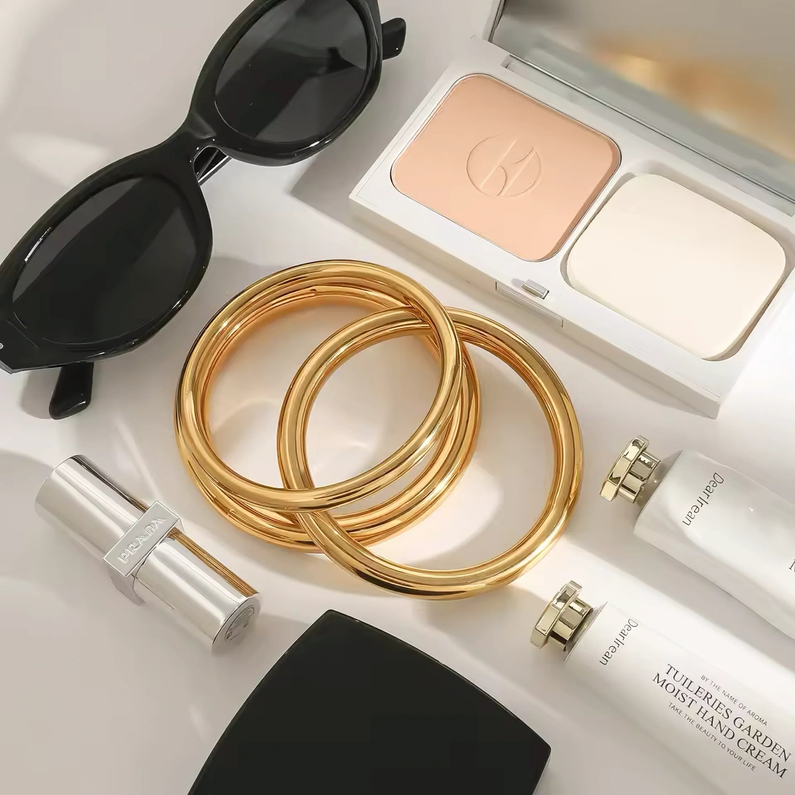 Pulseira Lina Suave Dourada 4