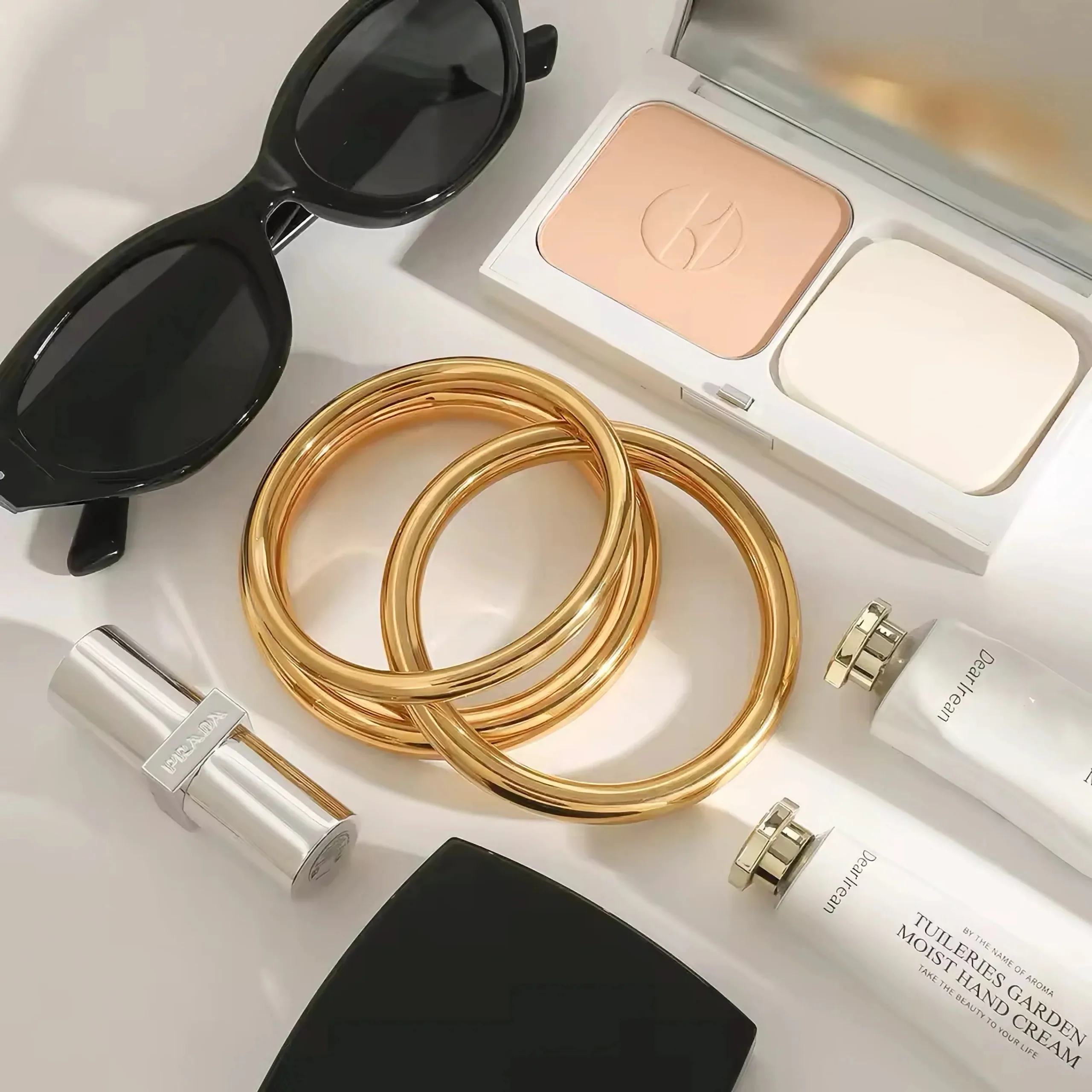 Pulseira Lina Suave Dourada 4