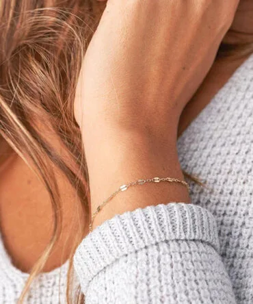 Pulseira de corrente de renda Amara 2