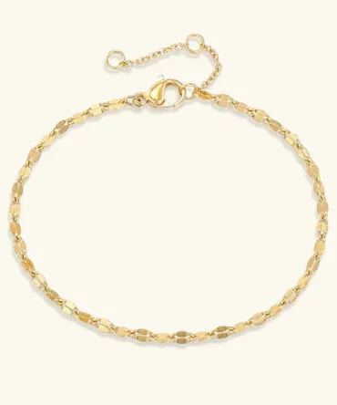 Pulseira de corrente de renda Amara