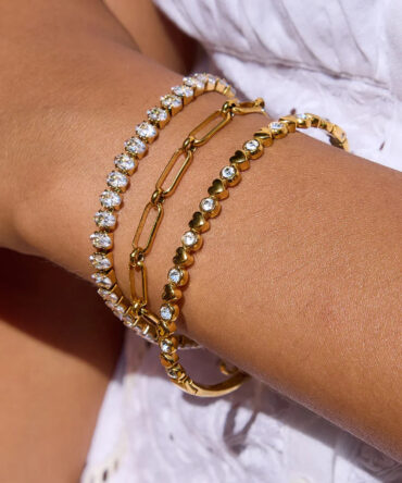 Pulseira de tênis com corte oval Avaria 2