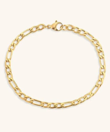 Pulseira Corrente de Ouro Saturno 1