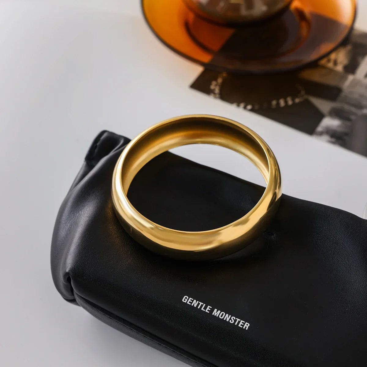 Pulseira Maelis Suave Dourada 5