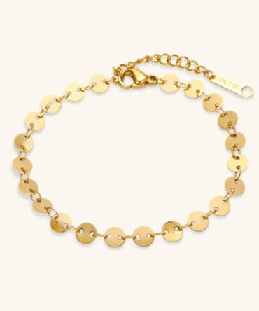 Pulseira de corrente redonda Darla