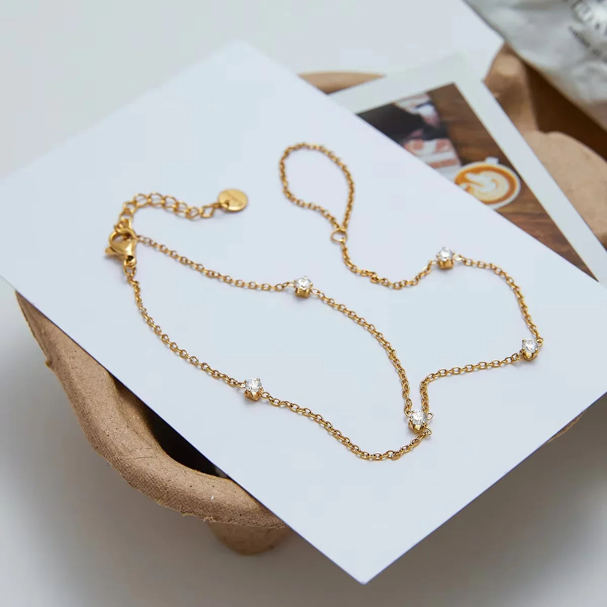 Corrente de mão de diamante Cressida 4